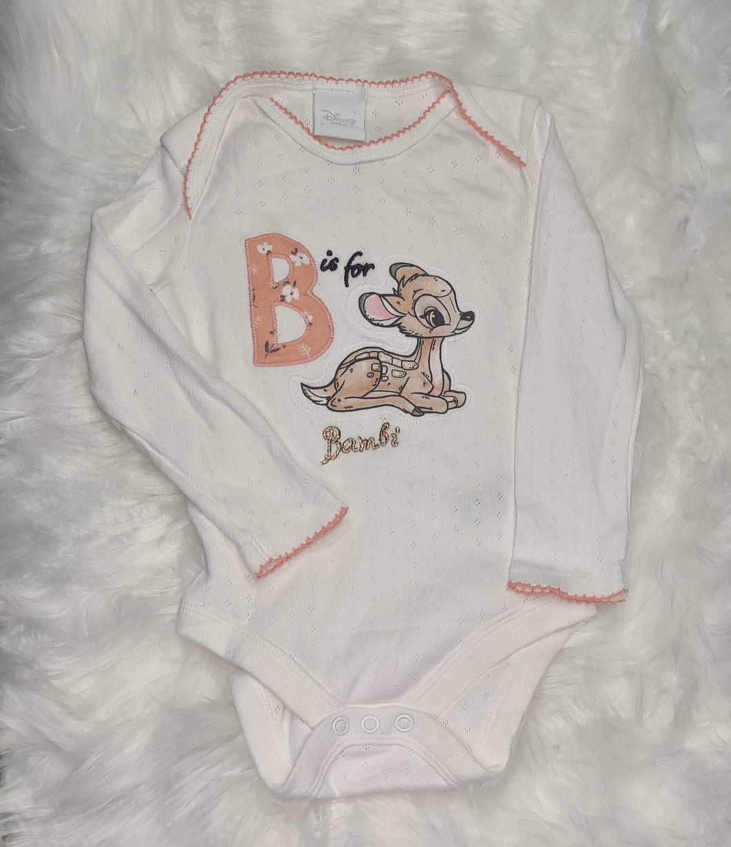 Girls 9-12 months - Bambi Disney vest