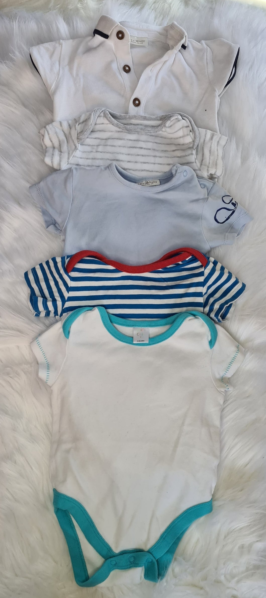 Boys 3-6 Months - Set of 5 Vets - Mixed