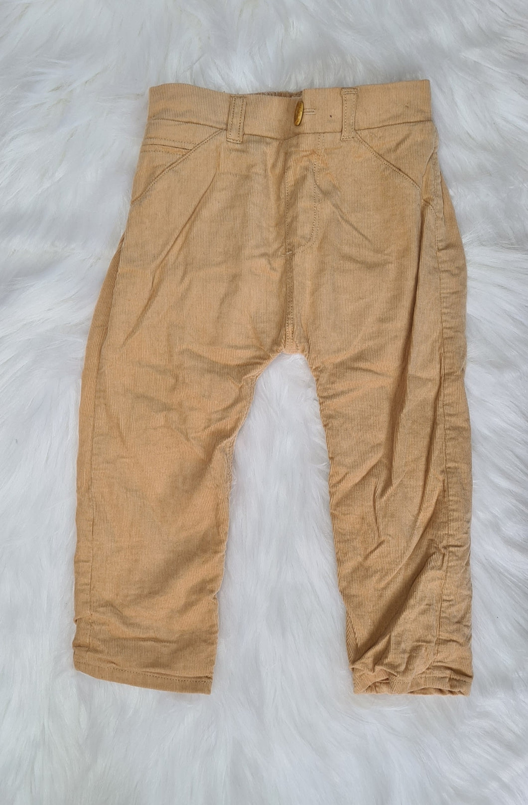 Boys 9-12 Months - Mustard Trousers