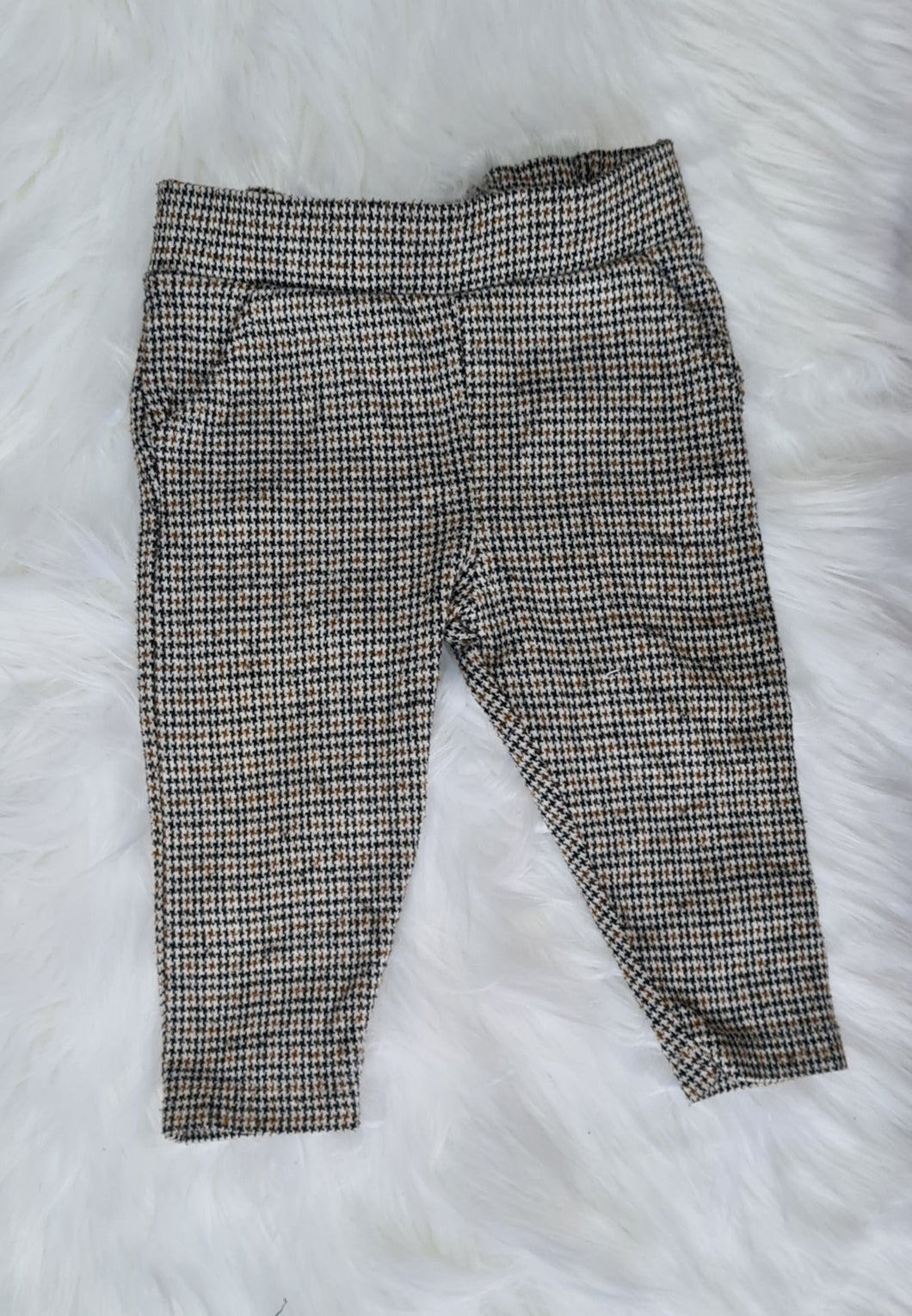 Boys 9-12 Months - River Island Chequered Trousers