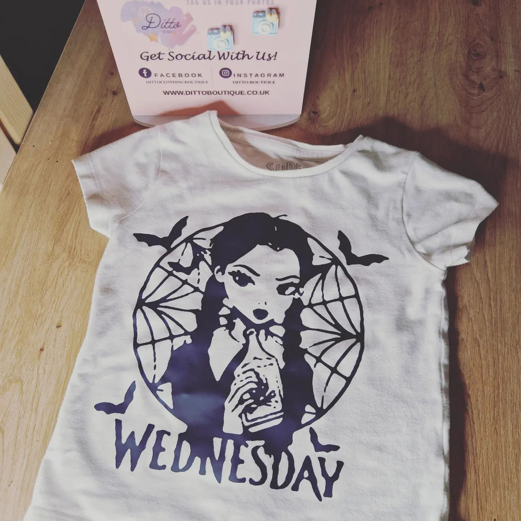 Wednesday Short Sleeved t-shirt